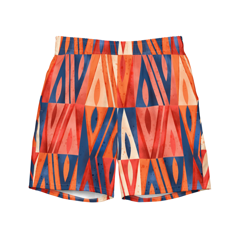 Esdushi Surf clothing - Surf Swim Shorts - Coral Crash - - 