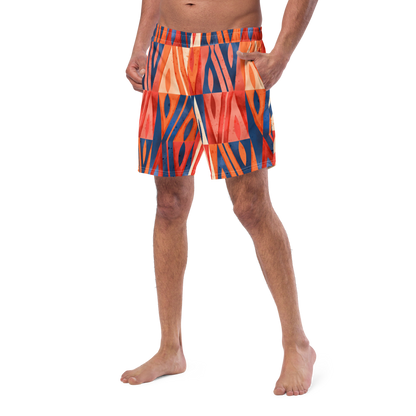 Esdushi Surf clothing - Surf Swim Shorts - Coral Crash - - 
