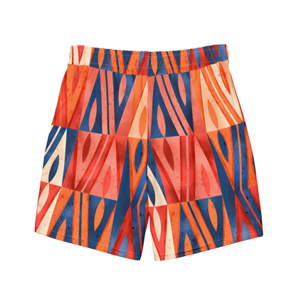 Esdushi Surf clothing - Surf Swim Shorts - Coral Crash - - 