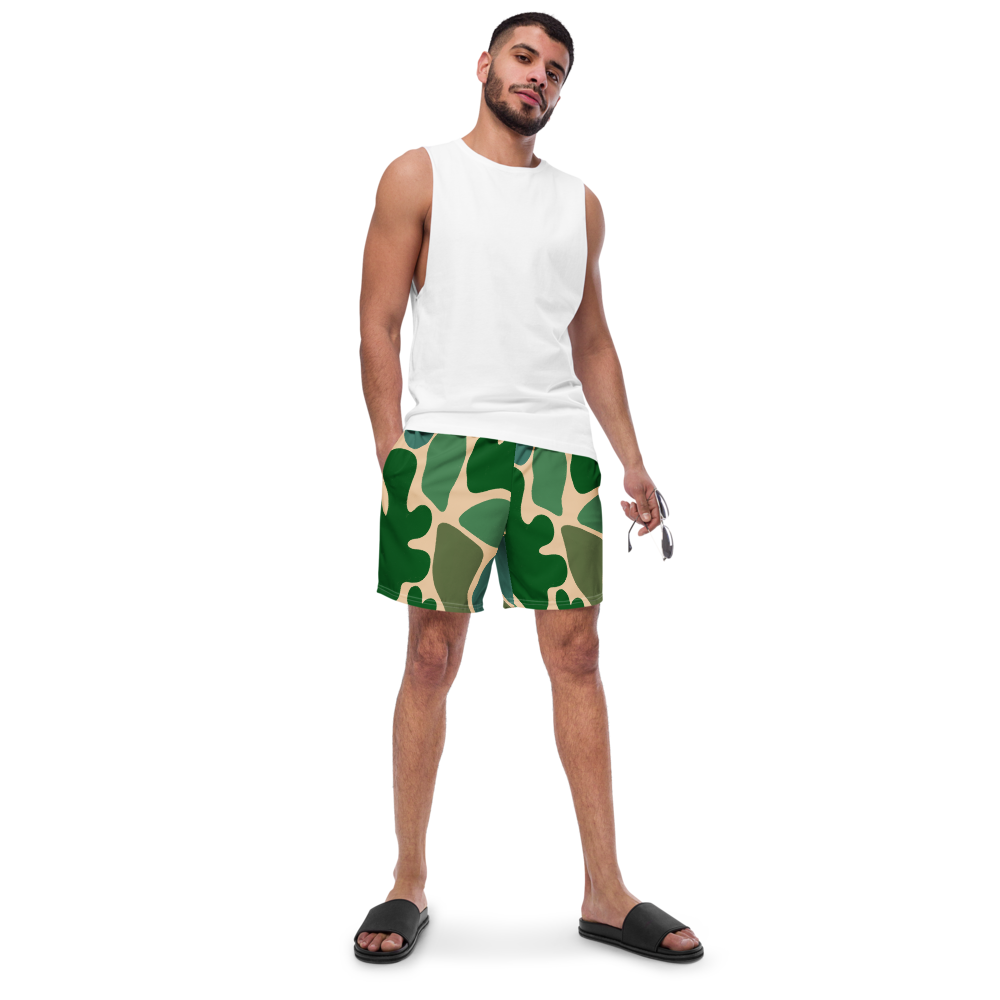 Esdushi Surf clothing - Surf Swim Shorts - Sea Moss - - 