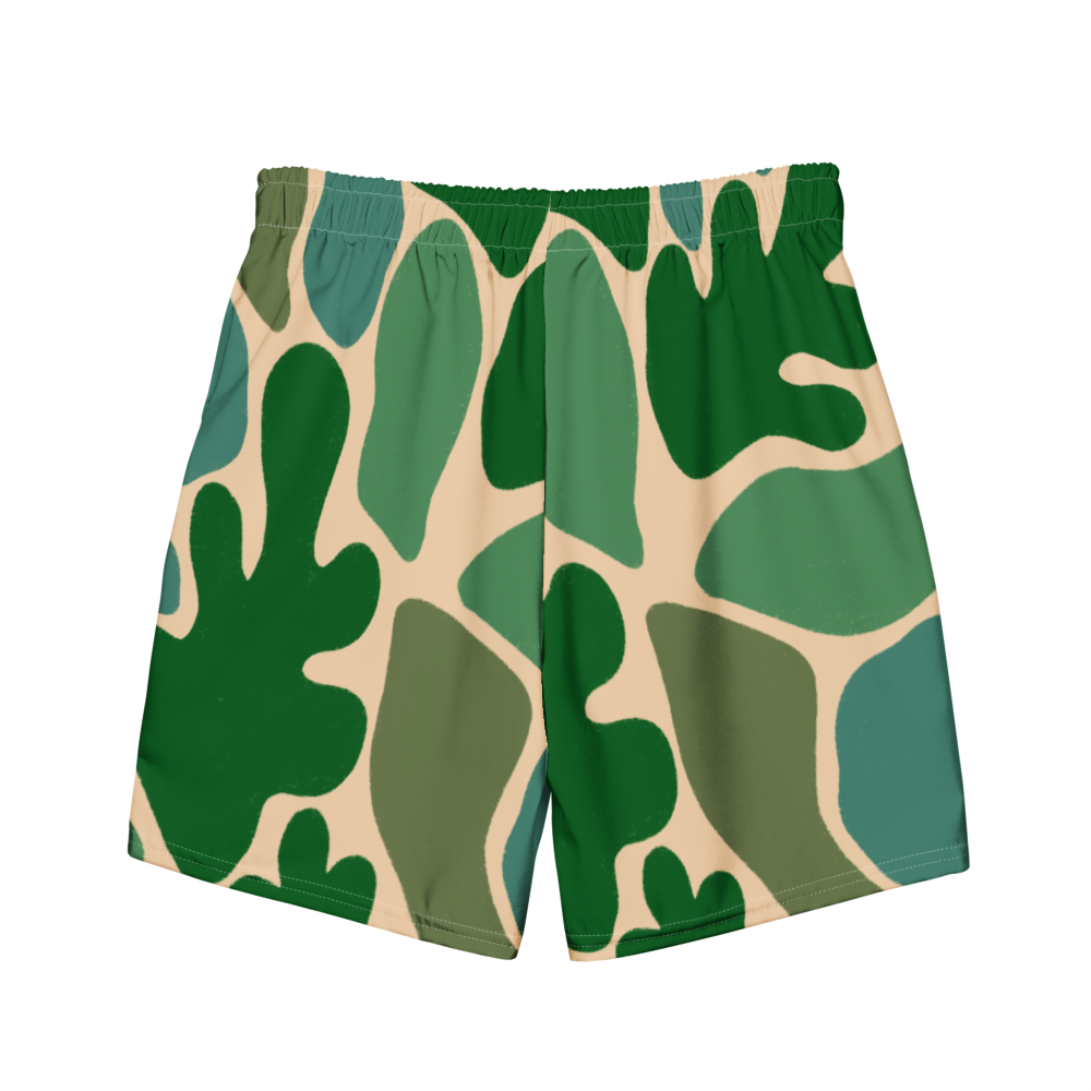 Esdushi Surf clothing - Surf Swim Shorts - Sea Moss - - 