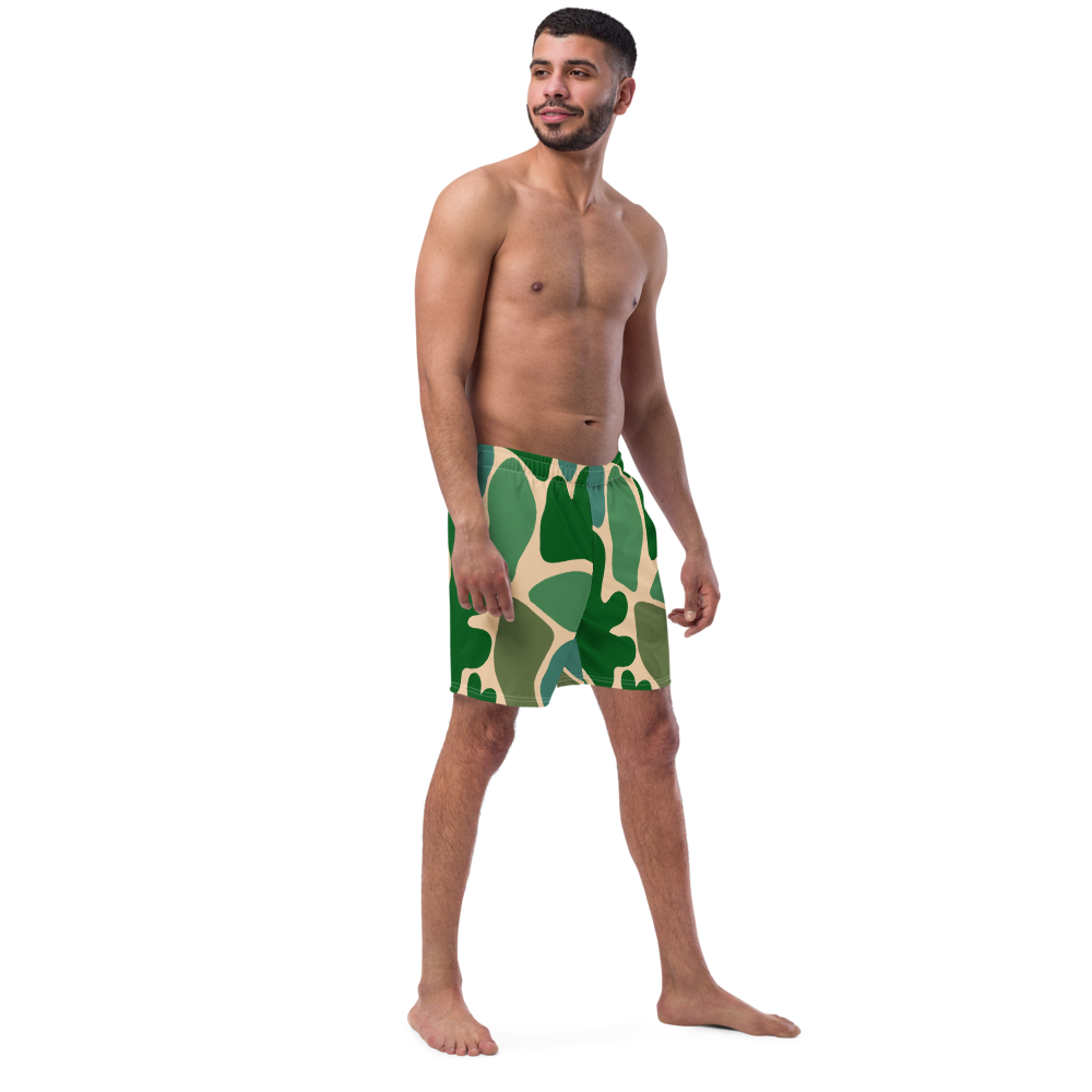 Esdushi Surf clothing - Surf Swim Shorts - Sea Moss - - 