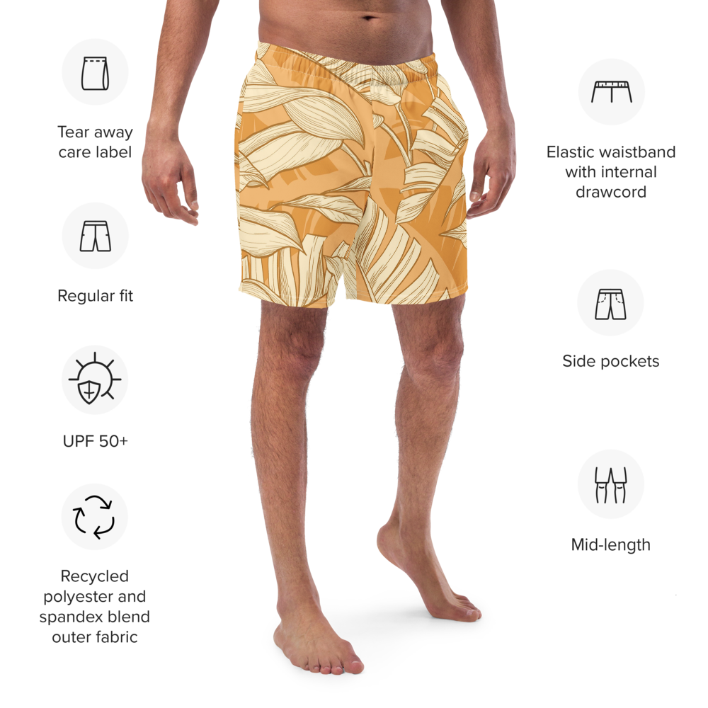 Esdushi Surf clothing - Surf Swim Shorts - Sun Seeker - - 