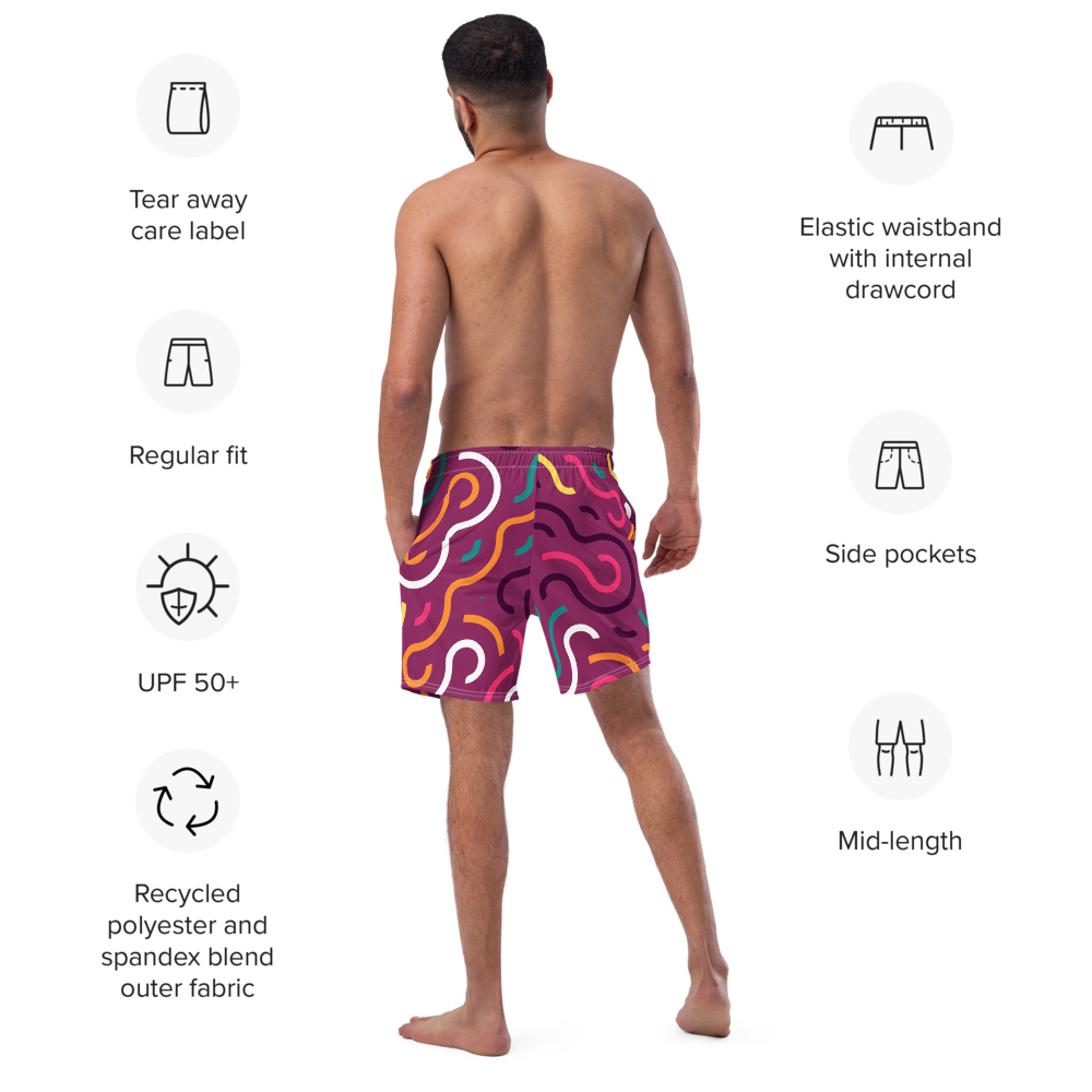Esdushi Surf clothing - Surf Swim Shorts - Tide Turner - - 