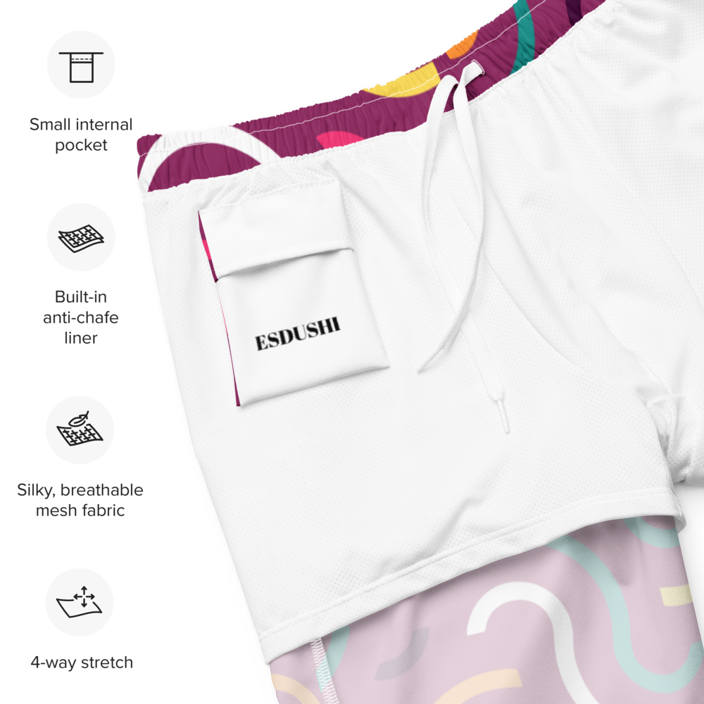 Esdushi Surf clothing - Surf Swim Shorts - Tide Turner - - 
