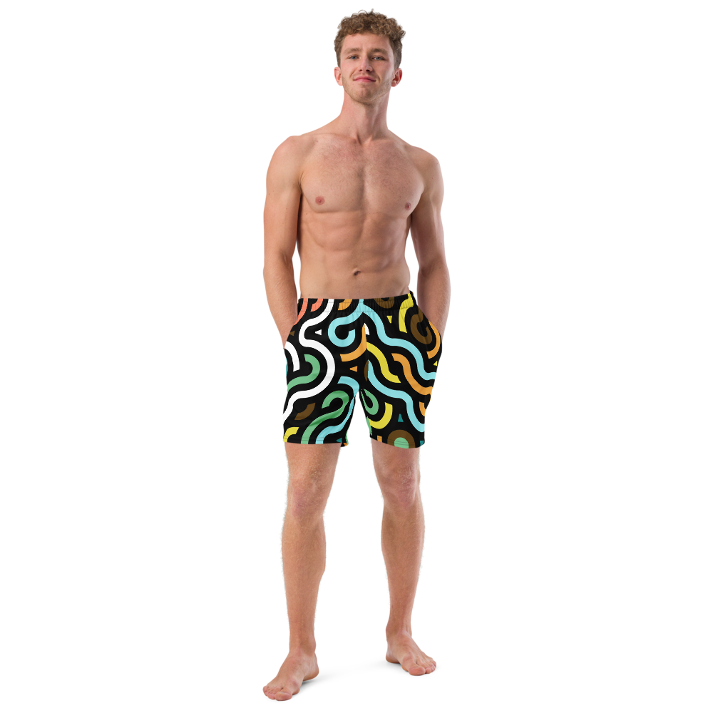 Esdushi Surf clothing - Surf Swim Shorts - Wave Wanderer - - 