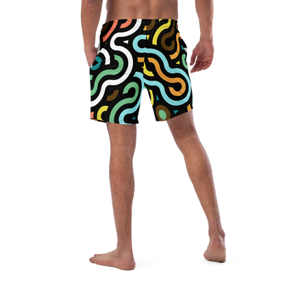 Esdushi Surf clothing - Surf Swim Shorts - Wave Wanderer - - 