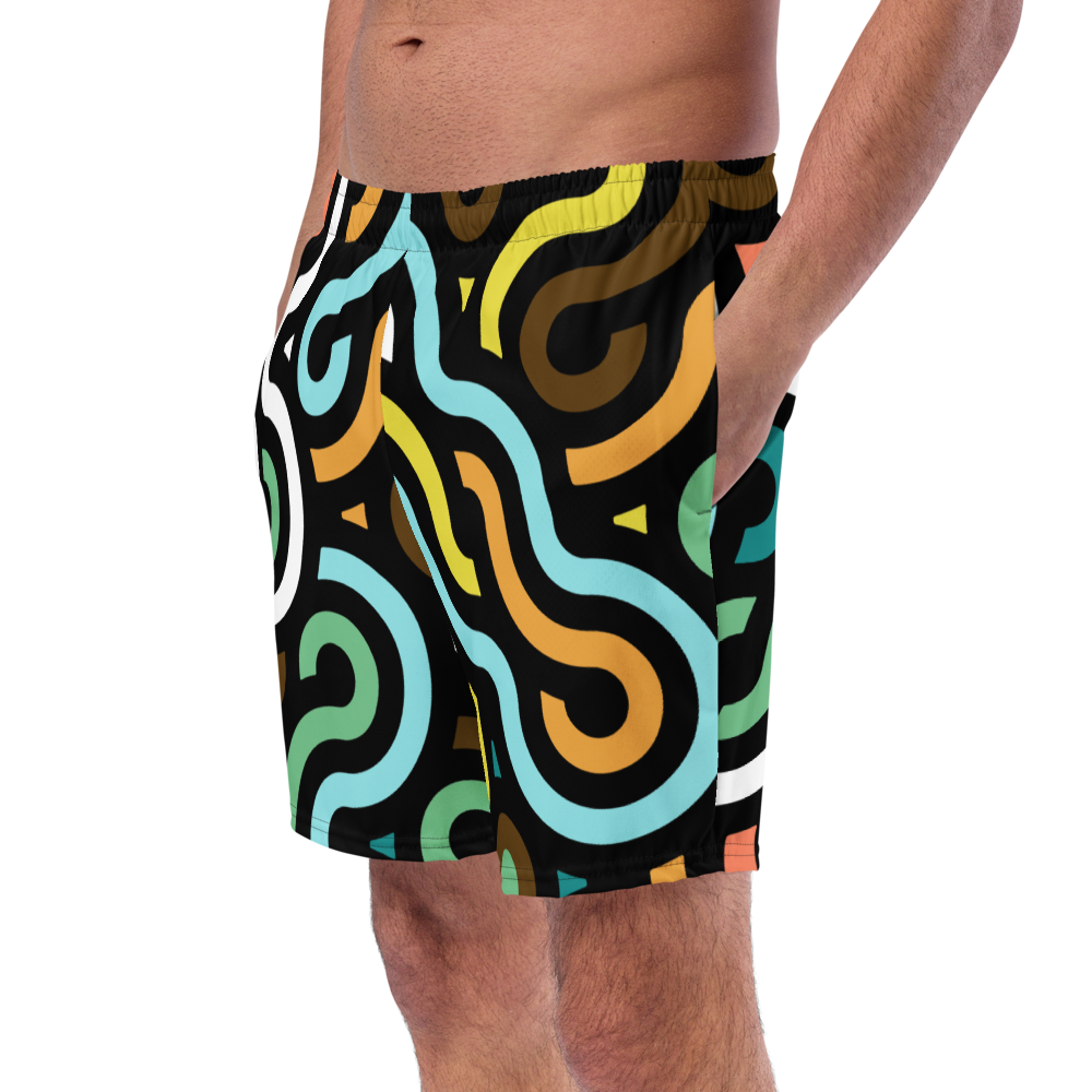 Esdushi Surf clothing - Surf Swim Shorts - Wave Wanderer - - 