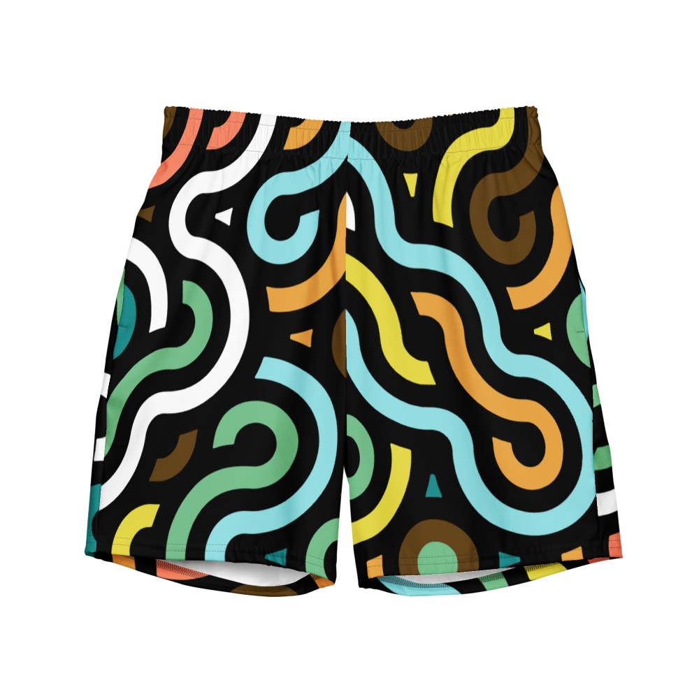 Esdushi Surf clothing - Surf Swim Shorts - Wave Wanderer - - 