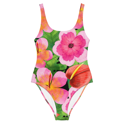 Esdushi Surf clothing - Surf Swimsuit - Bonita Botánica - XS - 