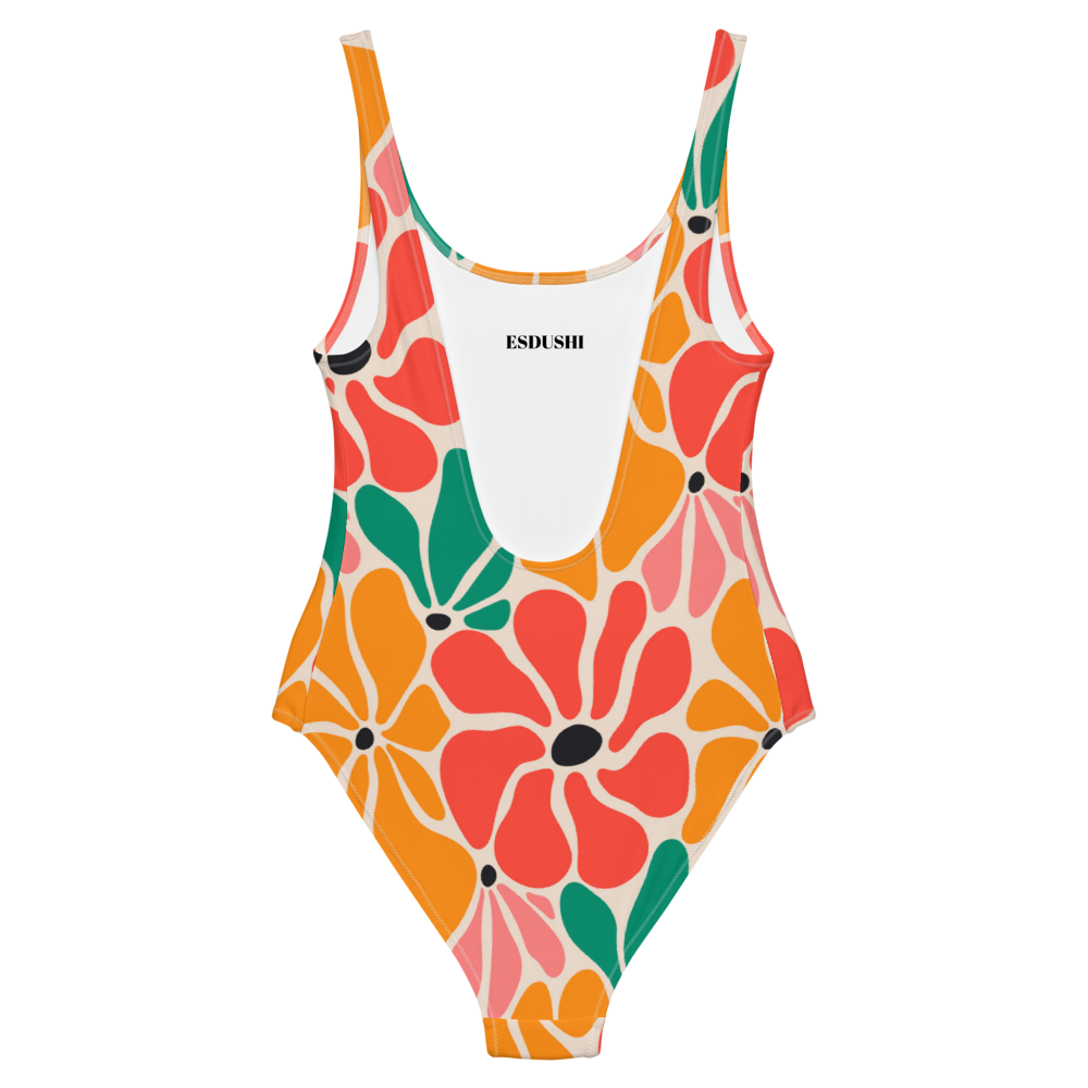 Esdushi Surf clothing - Surf Swimsuit - Flower Power - - 