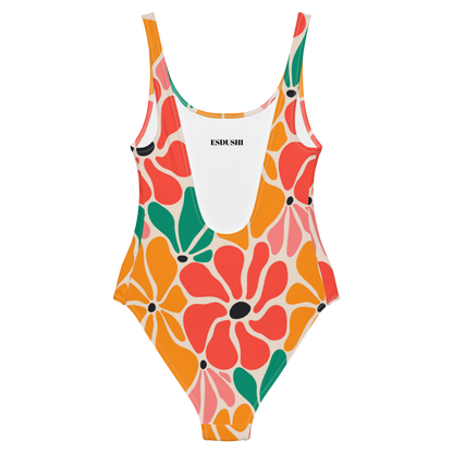 Esdushi Surf clothing - Surf Swimsuit - Flower Power - - 