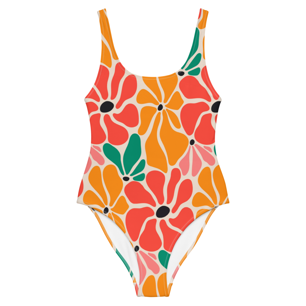 Esdushi Surf clothing - Surf Swimsuit - Flower Power - XS - 