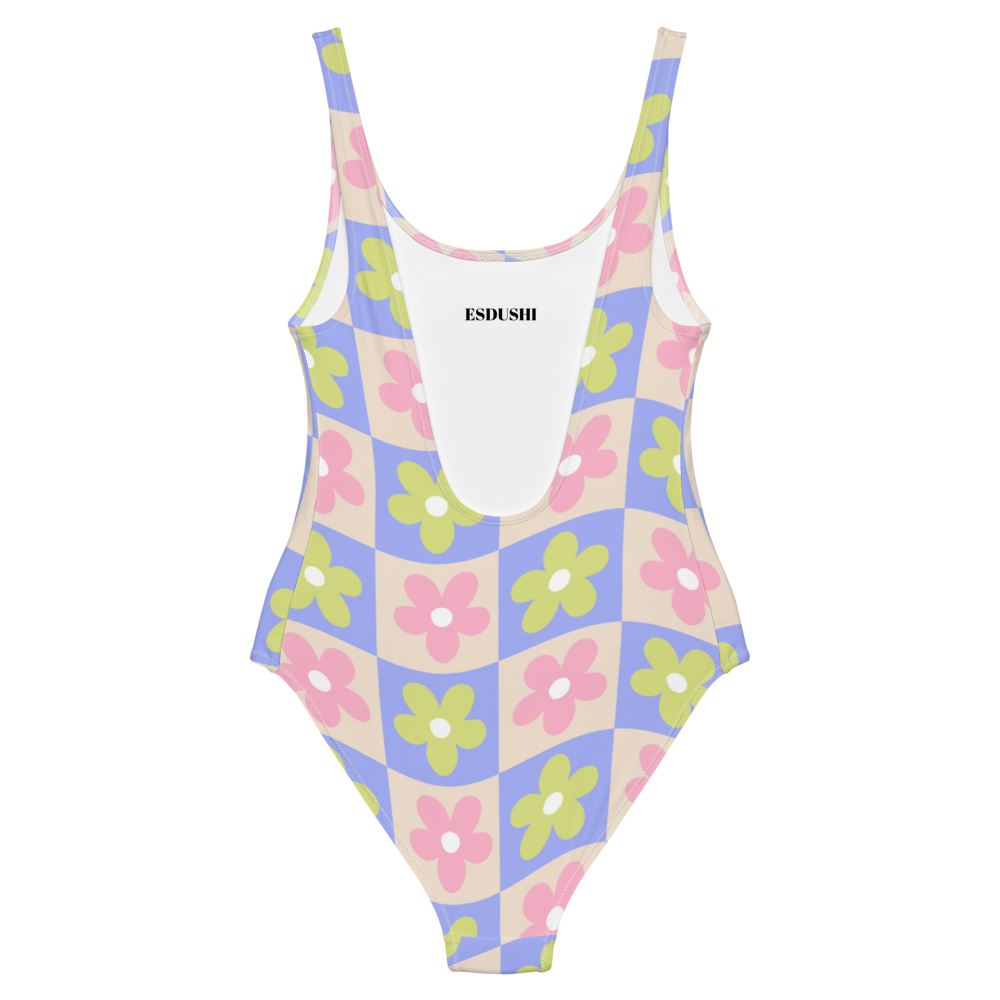 Esdushi Surf clothing - Surf Swimsuit - Groovy Gardenia - - 