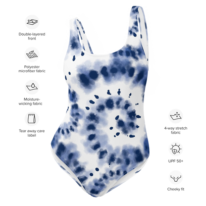 Esdushi Surf clothing - Surf Swimsuit - Ocean Swirl - - 