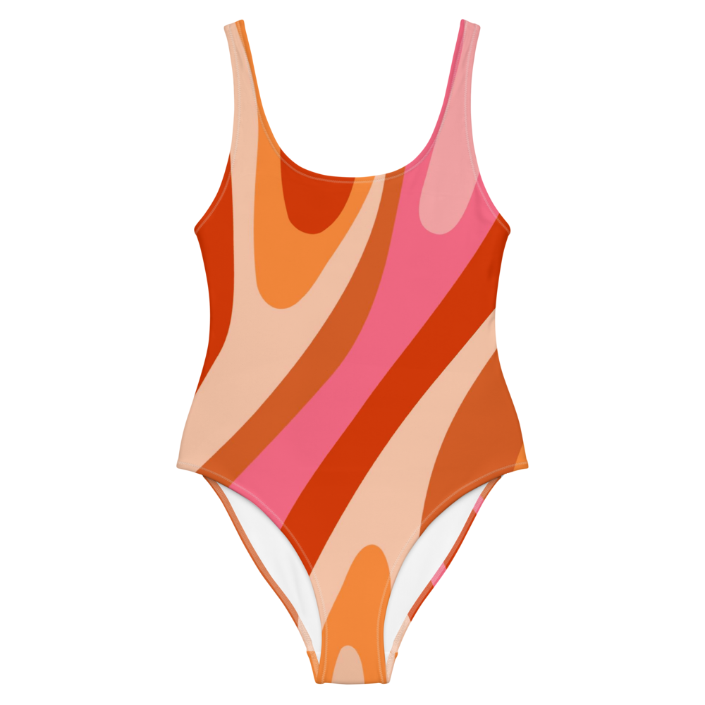 Esdushi Surf clothing - Surf Swimsuit - Radiant Retro - XS - 