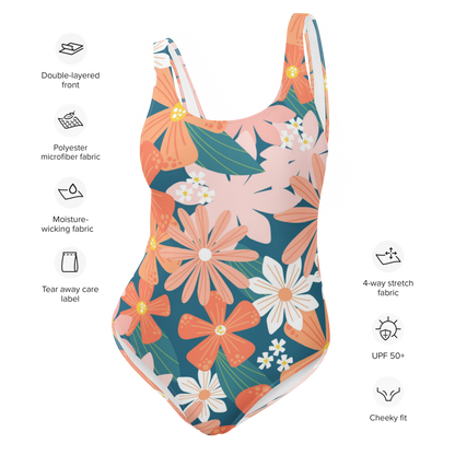 Esdushi Surf clothing - Surf Swimsuit - Seaside Samba - - 