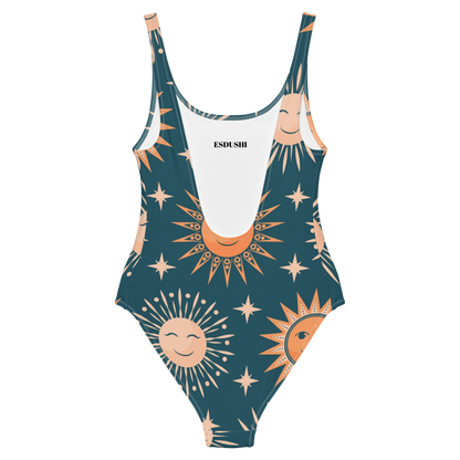 Esdushi Surf clothing - Surf Swimsuit - Sunbeam Sparkle - - 