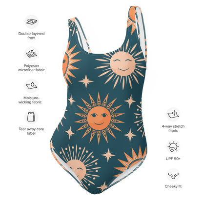 Esdushi Surf clothing - Surf Swimsuit - Sunbeam Sparkle - - 
