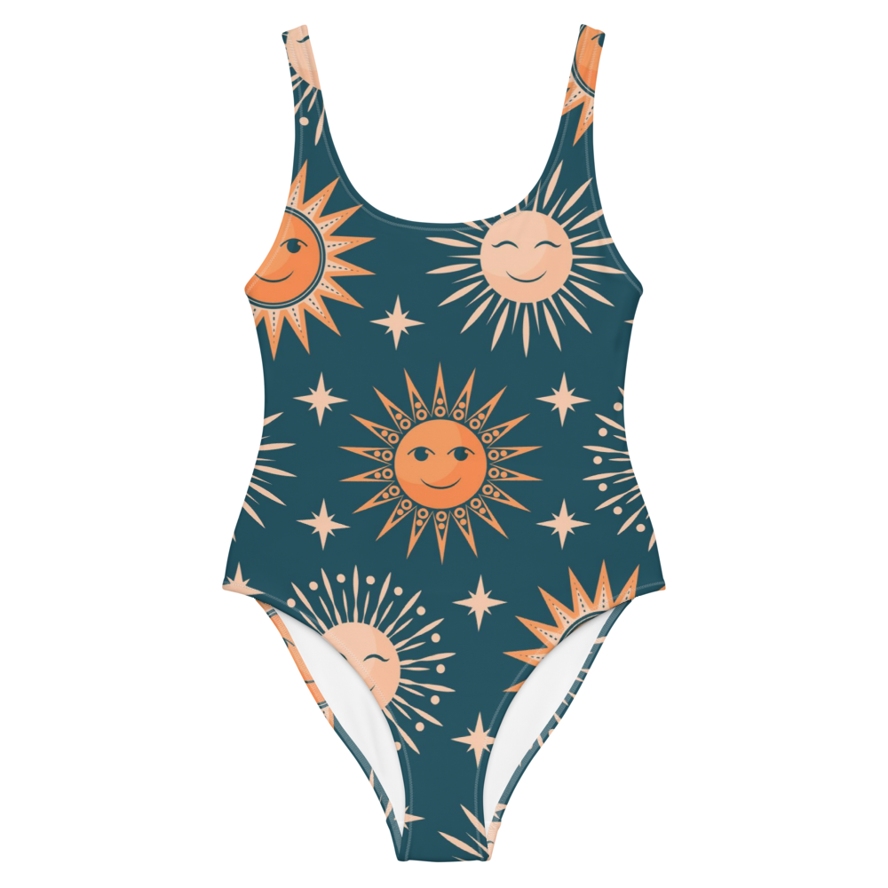 Esdushi Surf clothing - Surf Swimsuit - Sunbeam Sparkle - XS - 