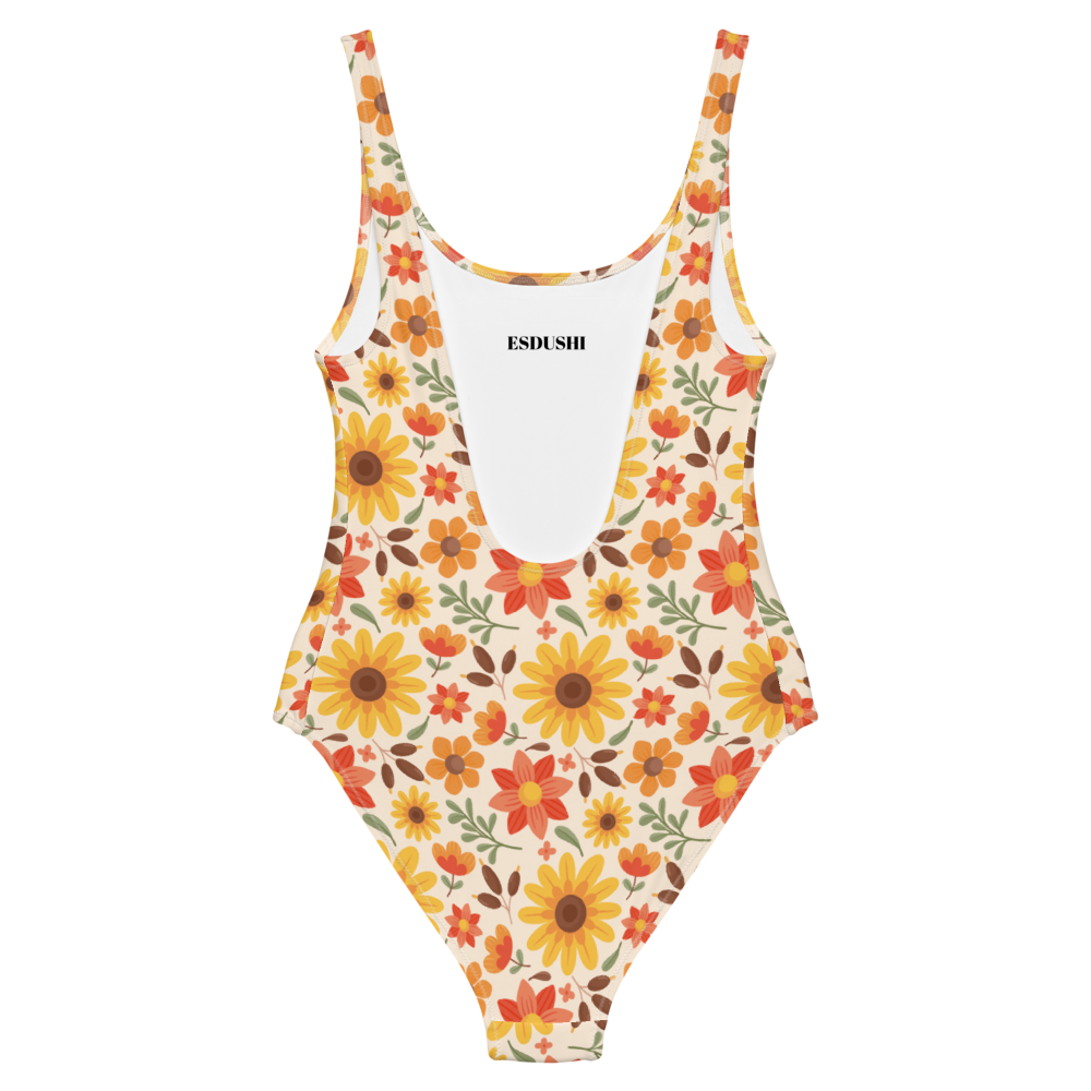 Esdushi Surf clothing - Surf Swimsuit - Sunflower Siesta - - 