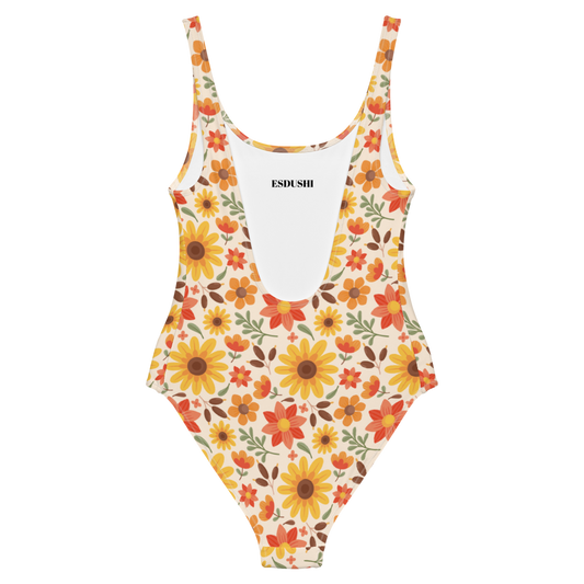 Esdushi Surf clothing - Surf Swimsuit - Sunflower Siesta - - 