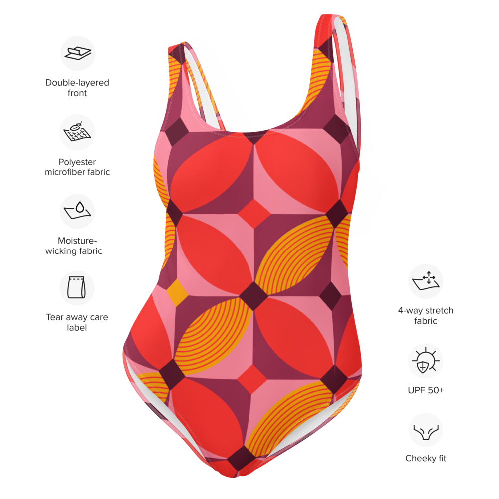 Esdushi Surf clothing - Surf Swimsuit - Tropical Tango - - 