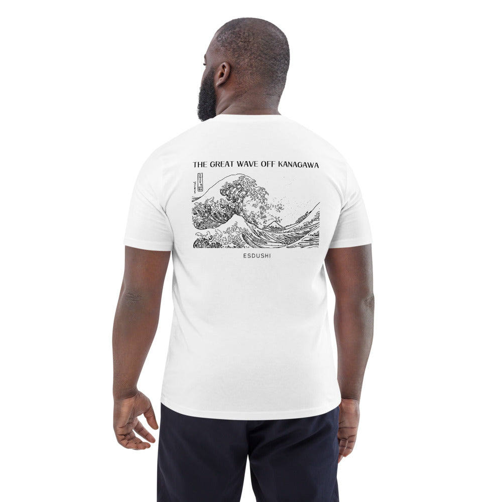 Esdushi Surf clothing - Surf T-Shirt - Kanagawa Wave - - 