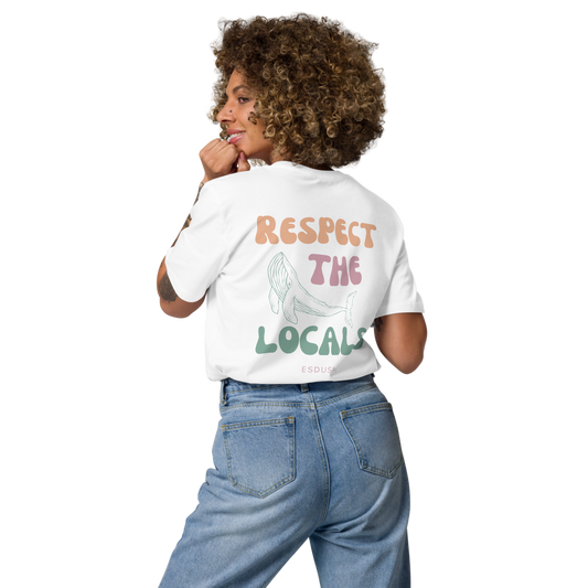Esdushi Surf clothing - Surf T-Shirt - Respect The Locals - - 