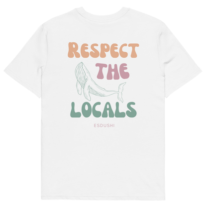 Esdushi Surf clothing - Surf T-Shirt - Respect The Locals - - 