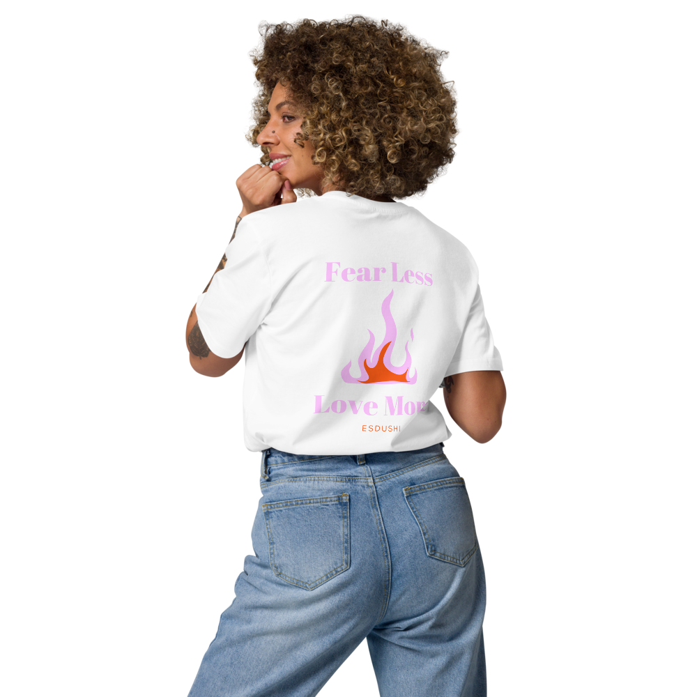 Esdushi Surf clothing - T-Shirt - Fear Less Love More - - 