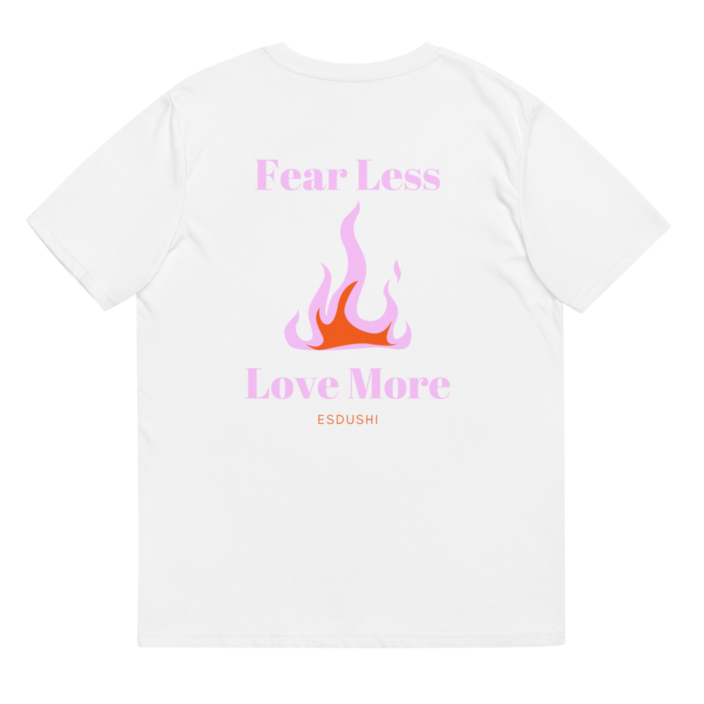 Esdushi Surf clothing - T-Shirt - Fear Less Love More - - 