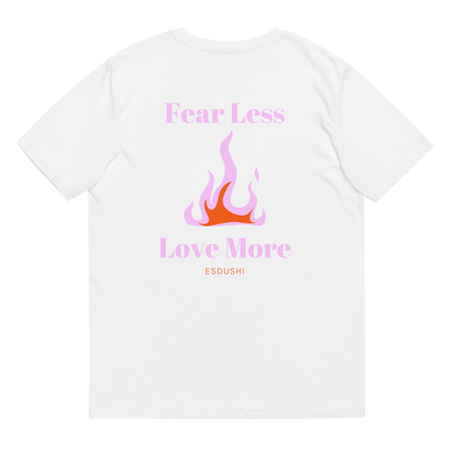 Esdushi Surf clothing - T-Shirt - Fear Less Love More - - 