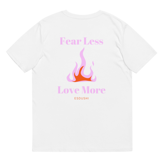 Esdushi Surf clothing - T-Shirt - Fear Less Love More - - 