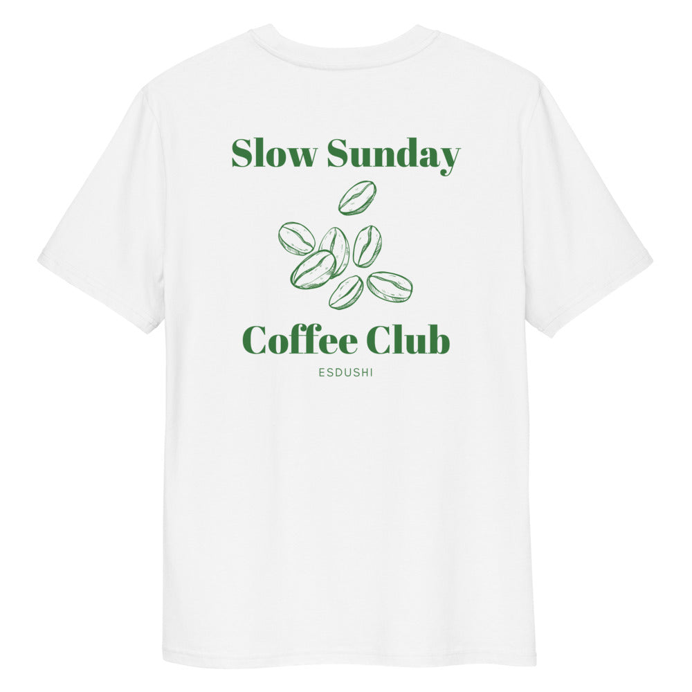 Esdushi Surf clothing - T-Shirt - Sunday Coffee Club - - 