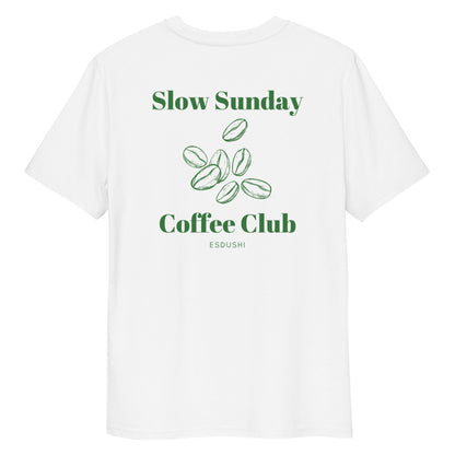 Esdushi Surf clothing - T-Shirt - Sunday Coffee Club - - 