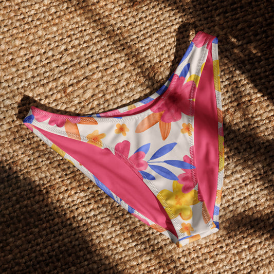 Esdushi Surf clothing - V-cut Bikini Bottom - Aloha Surfista - - 