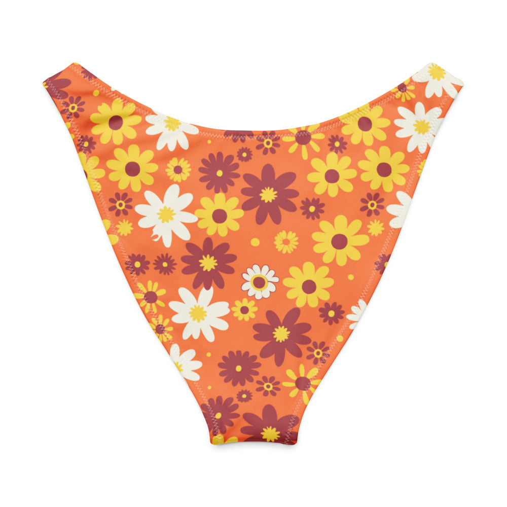 Esdushi Surf clothing - V-cut Bikini Bottom - Golden Honey - - 
