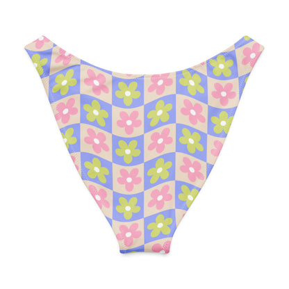Esdushi Surf clothing - V-cut Bikini Bottom - Groovy Gardenia - - 