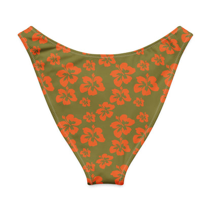 Esdushi Surf clothing - V-cut Bikini Bottom - Hula Heat - - 
