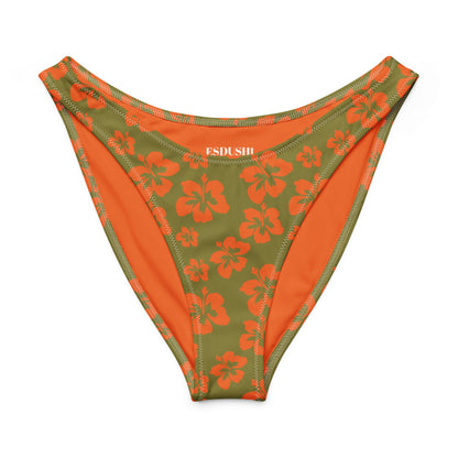 Esdushi Surf clothing - V-cut Bikini Bottom - Hula Heat - - 