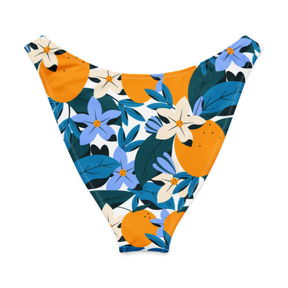 Esdushi Surf clothing - V-cut Bikini Bottom - Playa Mango - - 