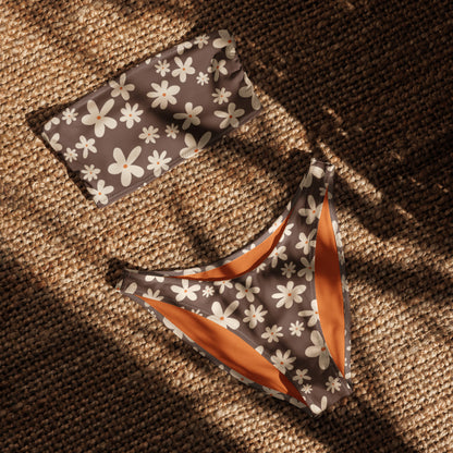 Esdushi Surf clothing - V-cut Bikini Bottom - Salty Skin - - 