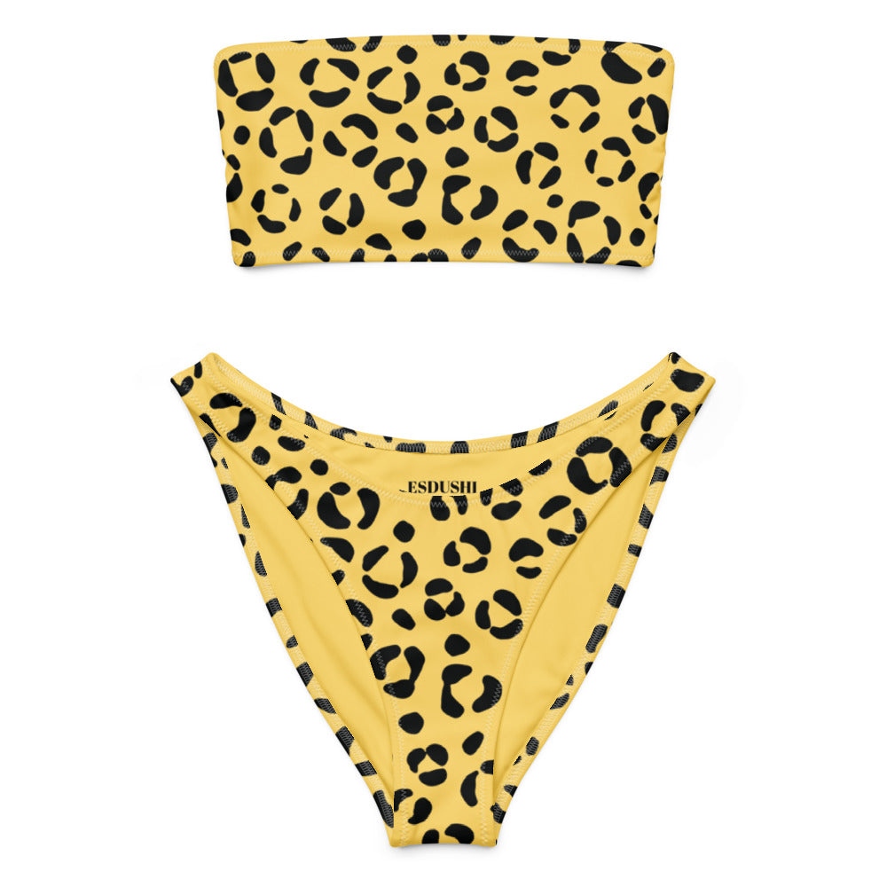 Esdushi Surf clothing - V-cut Bikini Bottom - Sunny Swell - 2XS - 