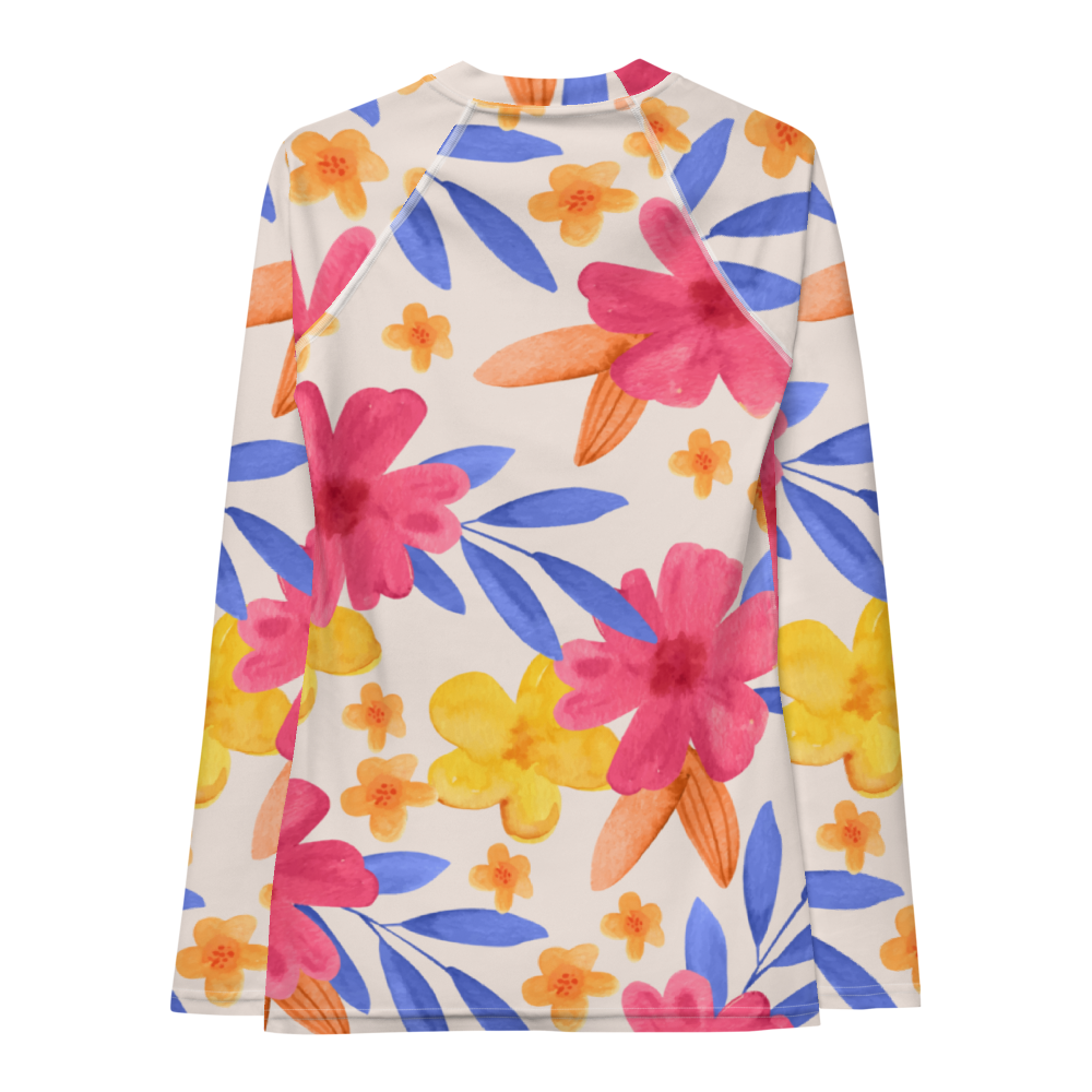 Esdushi Surf clothing - Women's Surf Rashguard - Aloha Surfista - - 