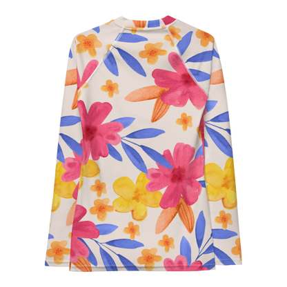 Esdushi Surf clothing - Women's Surf Rashguard - Aloha Surfista - - 