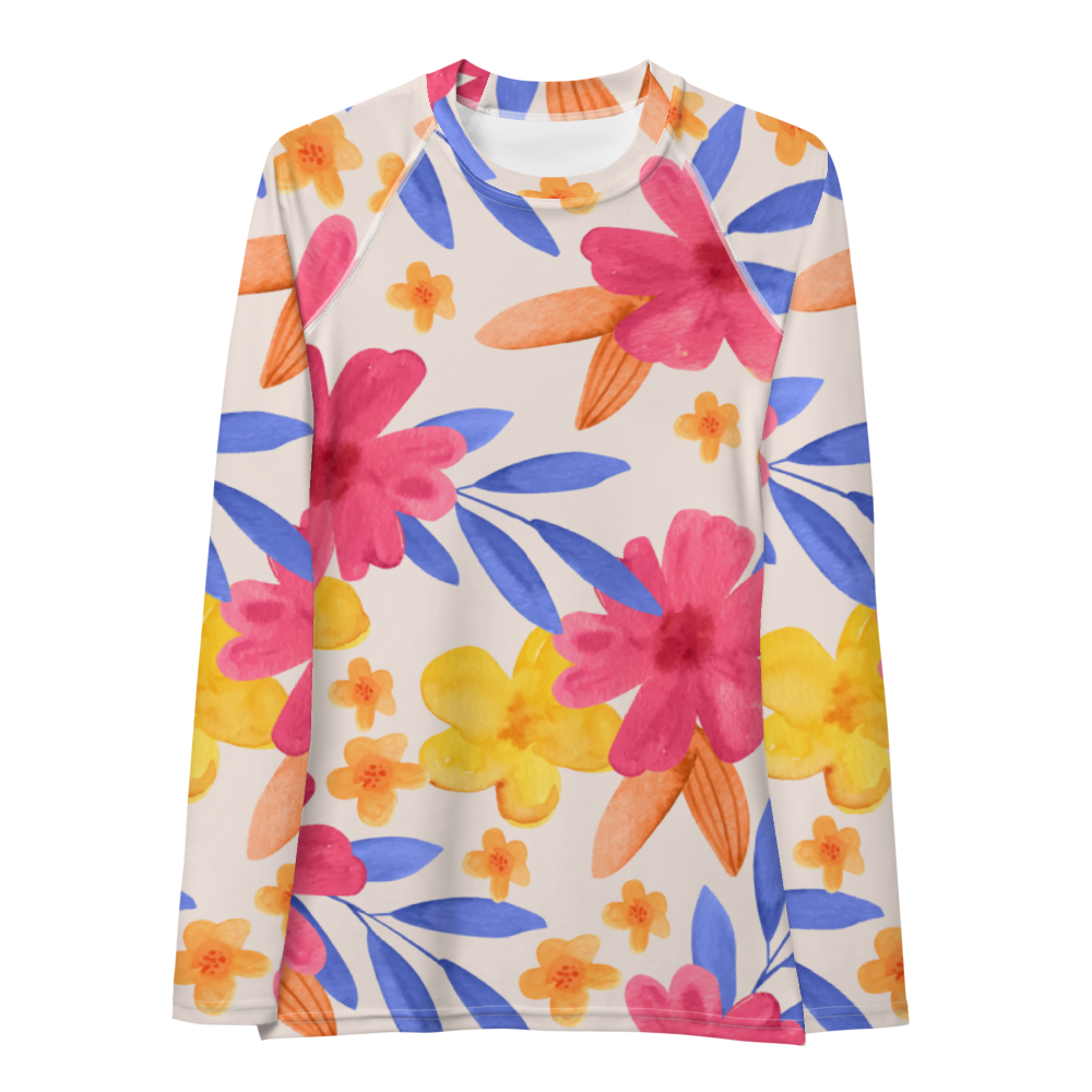 Esdushi Surf clothing - Women's Surf Rashguard - Aloha Surfista - XS - Long