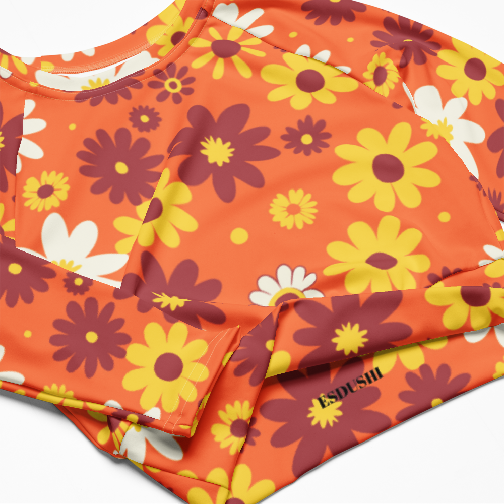 Esdushi Surf clothing - Women's Surf Rashguard - Golden Honey - - 