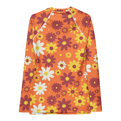 Esdushi Surf clothing - Women's Surf Rashguard - Golden Honey - - 