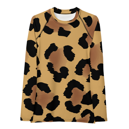 Esdushi Surf clothing - Women's Surf Rashguard - Leopard Wave - XS - Long